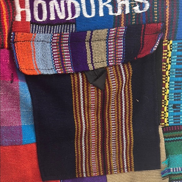 Colorful Patchwork Shoulder Bag - Picture 3 of 5